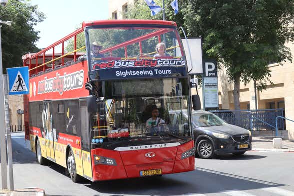 Ônibus turístico de Jerusalém